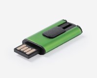 USB de aluminio 8GB de capacidad. Detalles promocionales